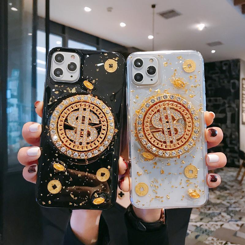 Bling Dollar Spin Phone Cases