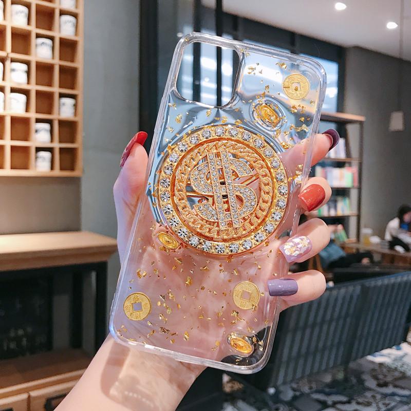 Bling Dollar Spin Phone Cases