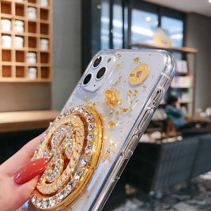 Bling Dollar Spin Phone Cases