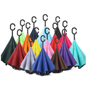 Reverse Folding Umbrella