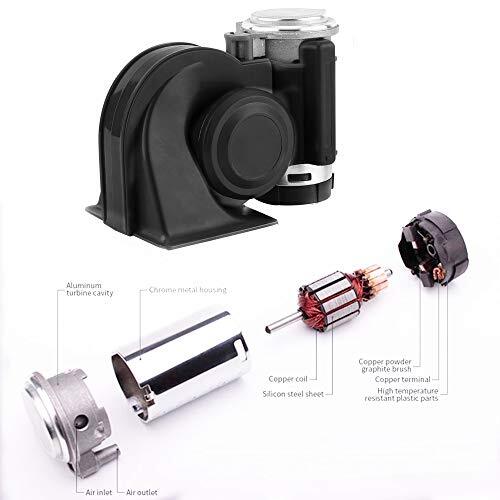 📣 Car Snail Horn for Car/Motorcycle/ Truck Boat（Give your rearview mirror waterproof membrane for free）