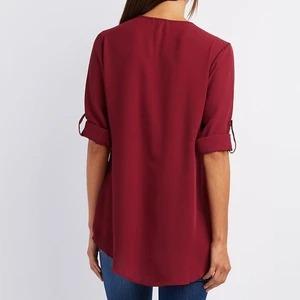 Casual V Neck T-shirt