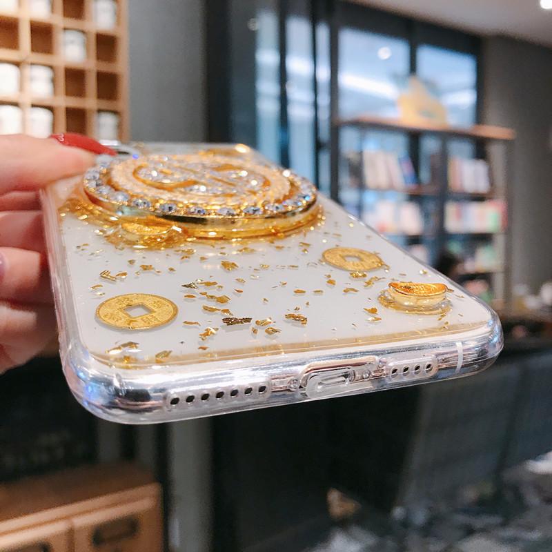 Bling Dollar Spin Phone Cases