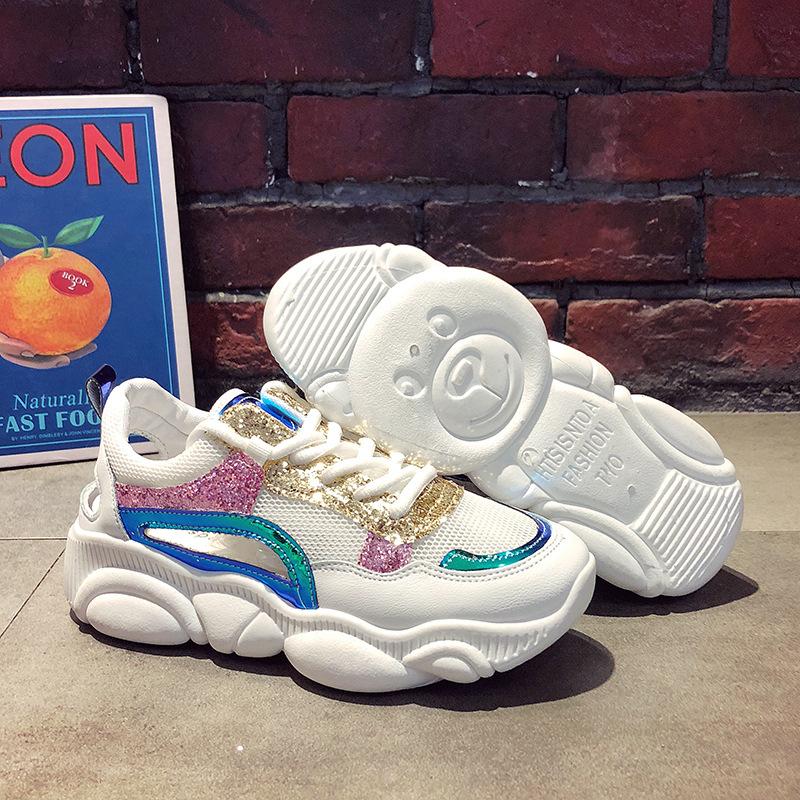 Durable Chic Chunky Thick Sole Plateform Sneakers