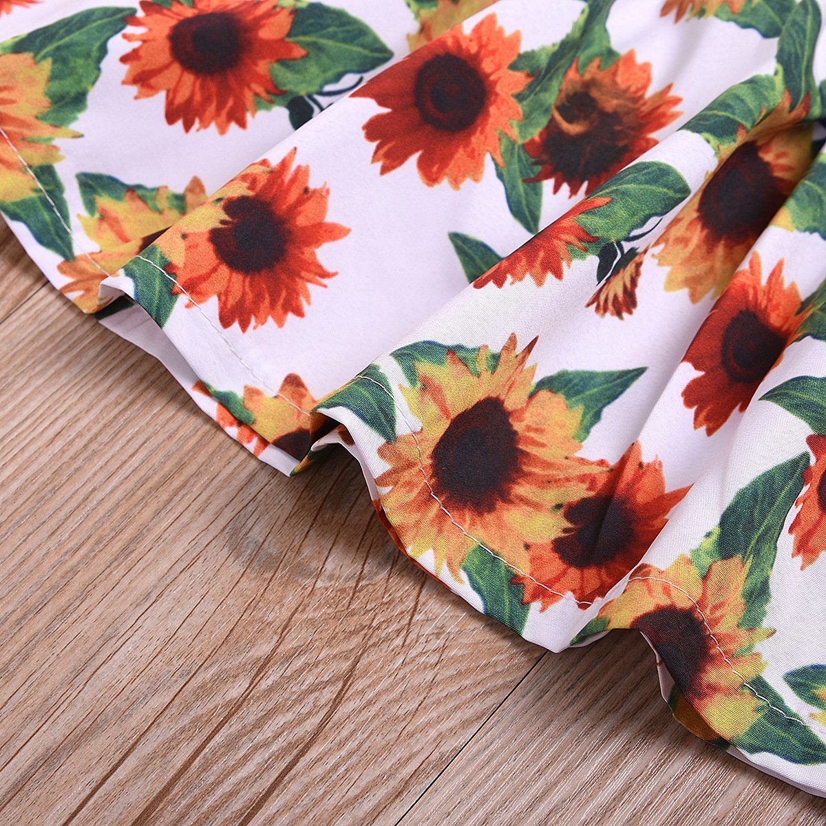 Baby Sunflower Dress + Bottom