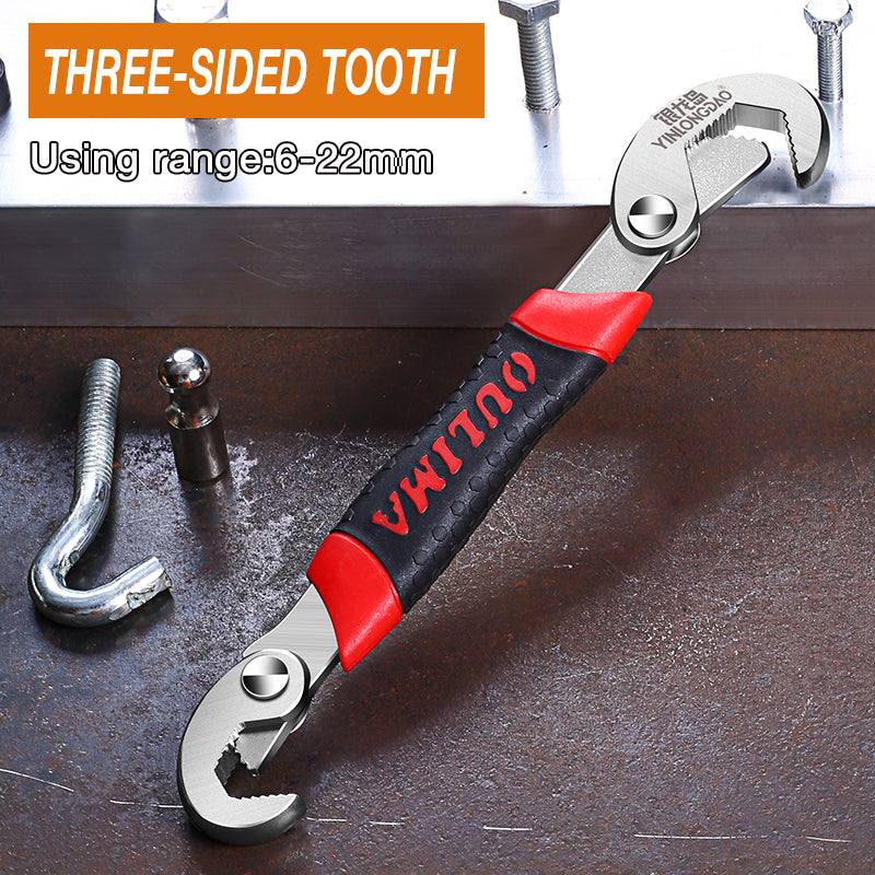 Universal Key Pipe Wrench Open End Spanner