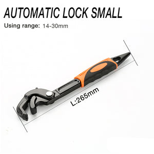 Universal Key Pipe Wrench Open End Spanner