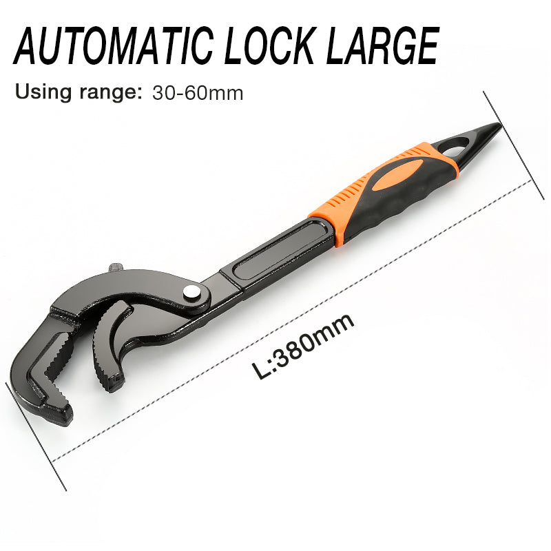 Universal Key Pipe Wrench Open End Spanner