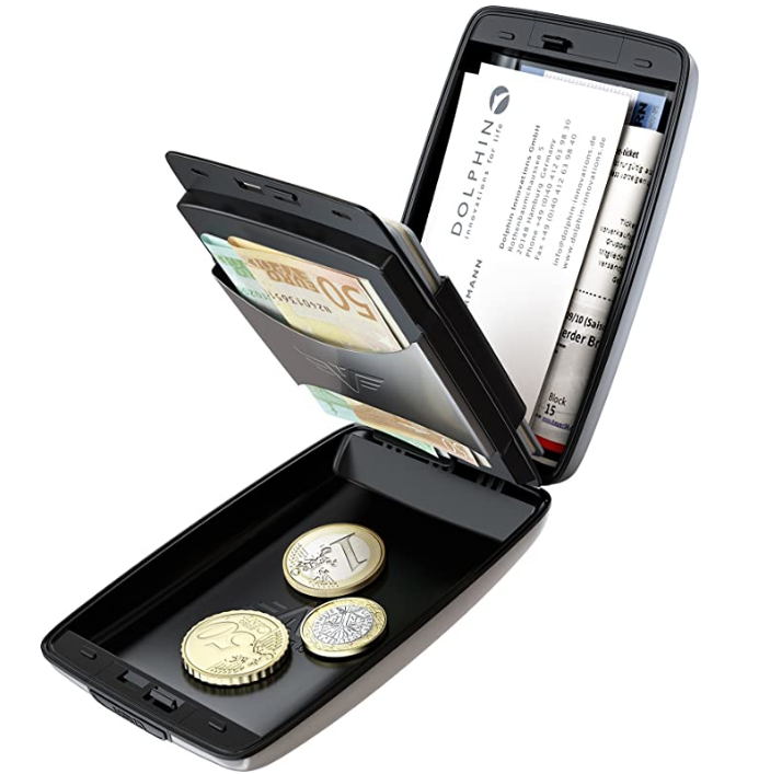 RFID Secure Cash and Cards Wallet