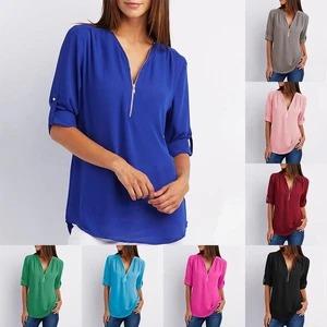 Casual V Neck T-shirt