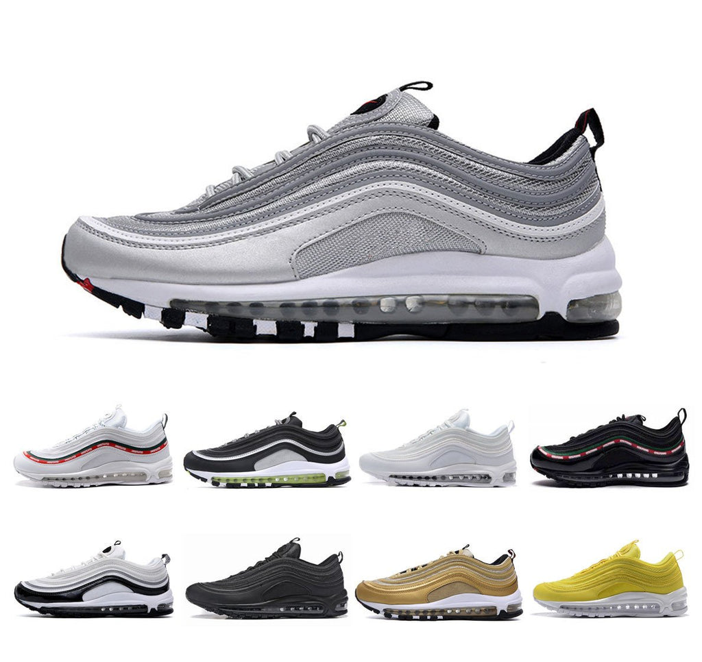 [2020] Men Liquid Silver Bullet Old Shoes Reflective Sneakers