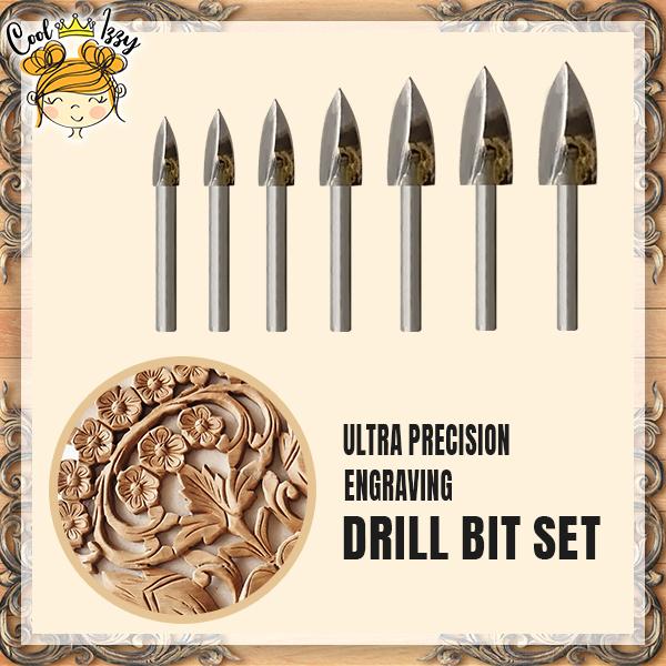 Wood Carving & Engraving Drill Bit Set