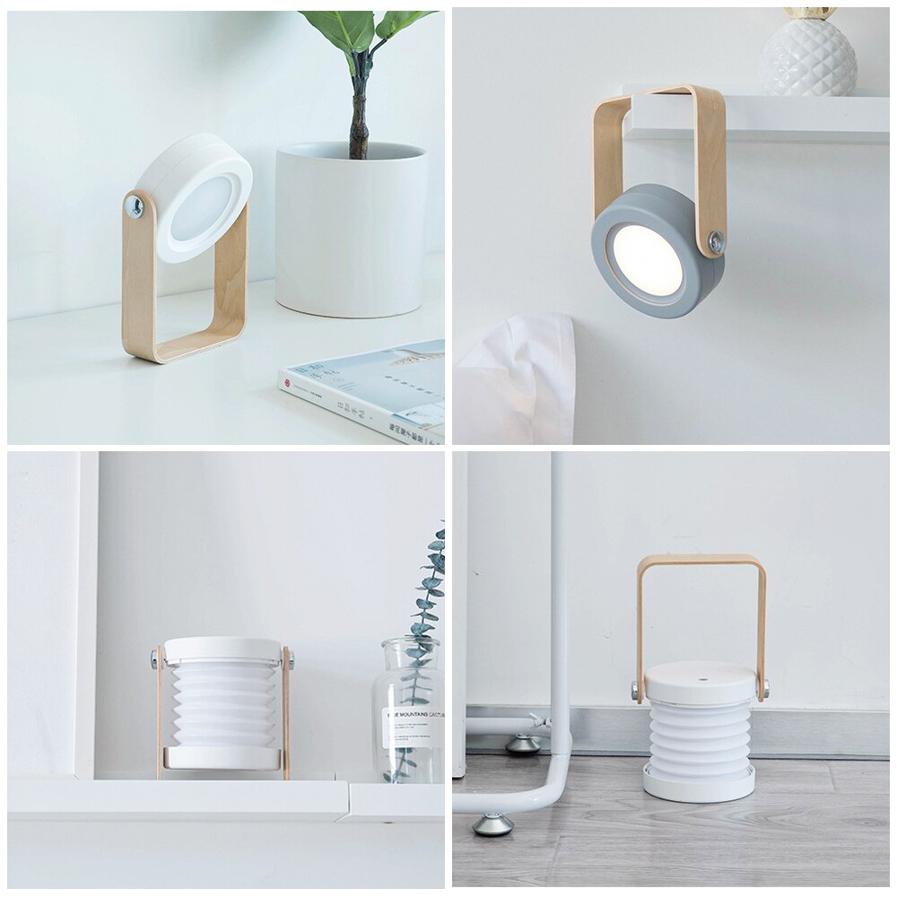 Foldable Touch Dimmable Reading LED Night Light
