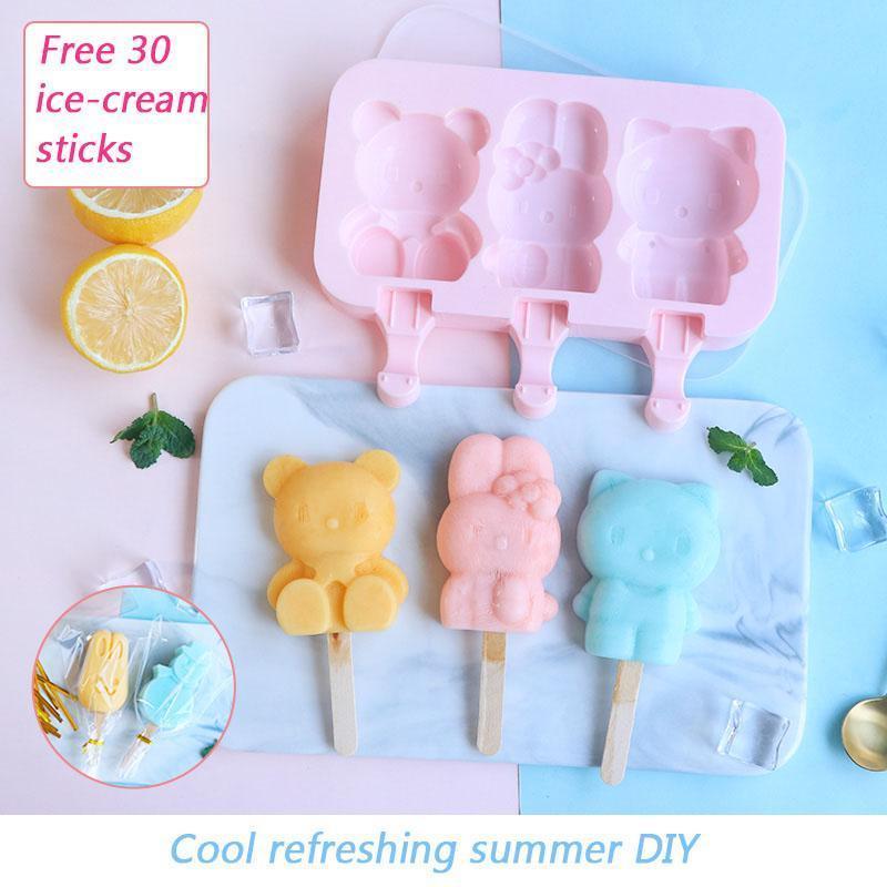 DIY Cartoon Popsicle Molds