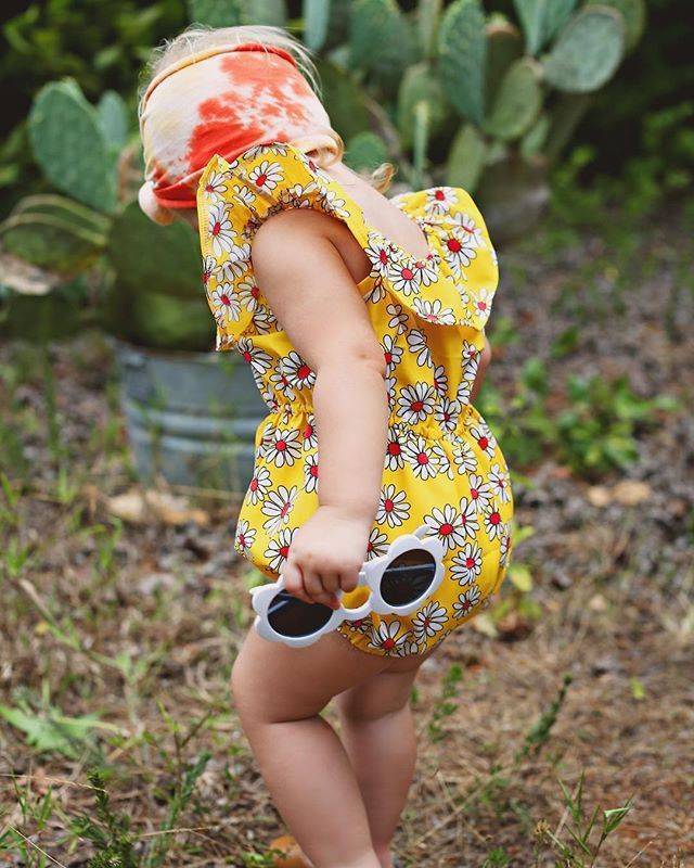 Sunflower Baby Bodysuit