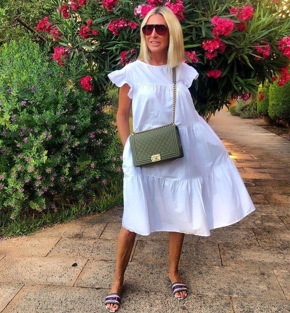 Bekzy Ruched Short Sleeve Loose Green Midi Dress
