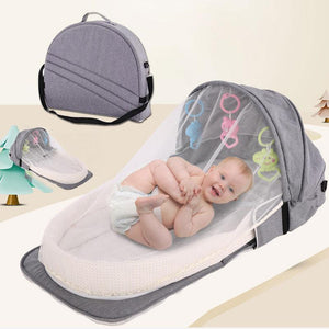 2 in 1 Portable Baby Crib Bag
