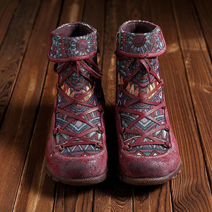 Comfty Leather Arch Support Boots