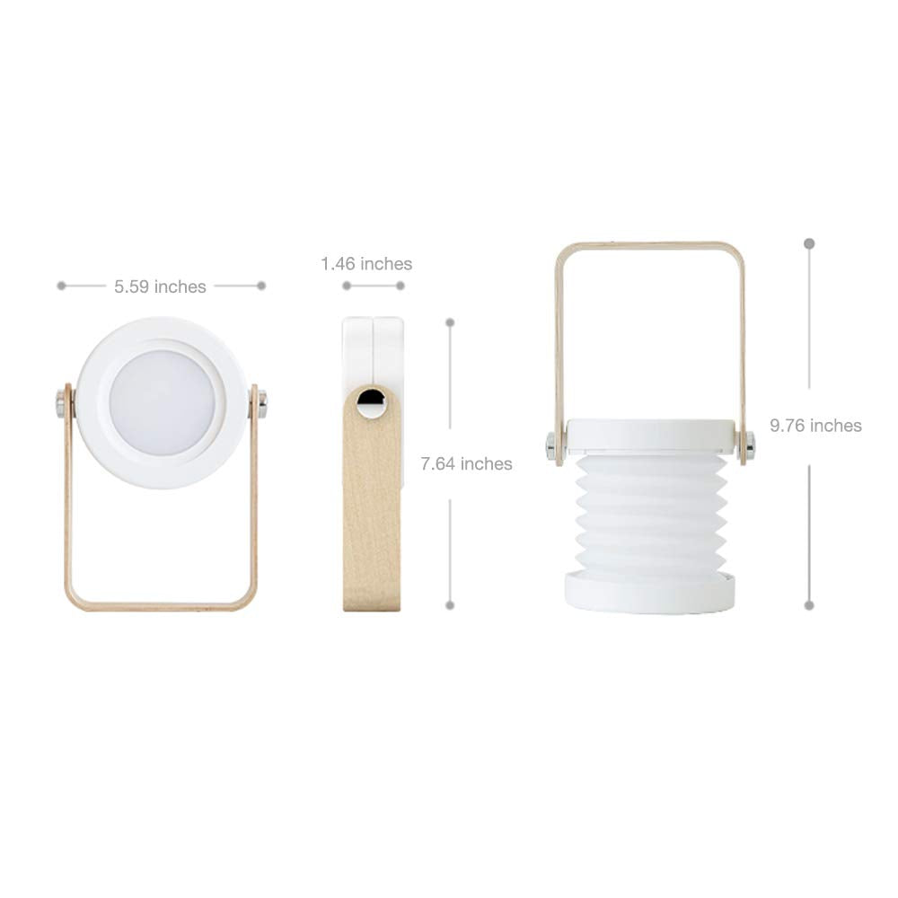 Foldable Touch Dimmable Reading LED Night Light