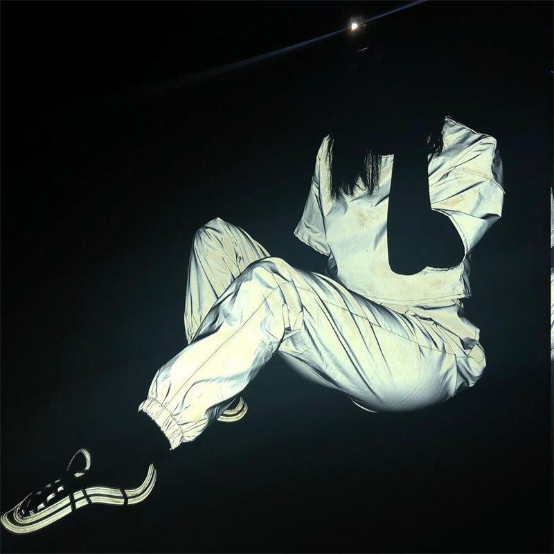 Night Solid Color Pants