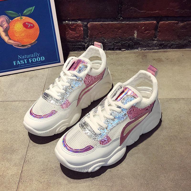 Durable Chic Chunky Thick Sole Plateform Sneakers