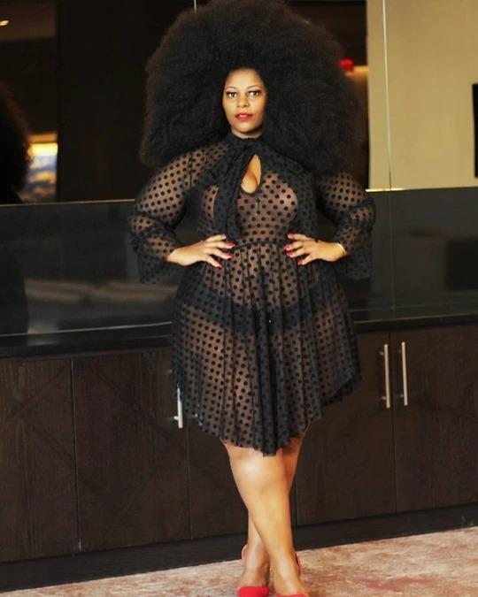 Polka Dots Lace Midi Dress