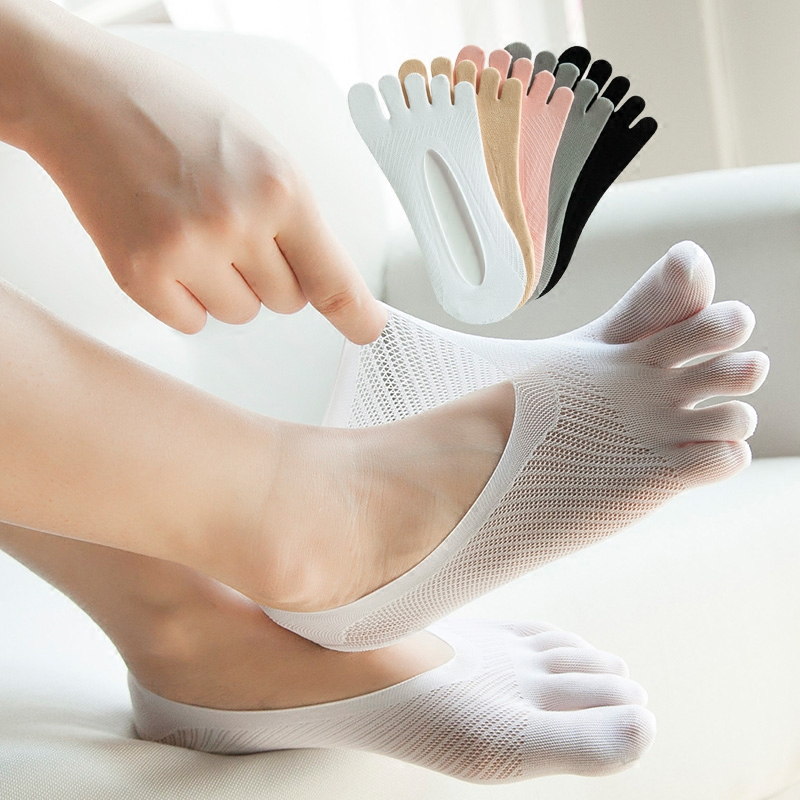 2020 Summer Women's Toe Socks Low Cut Five Finger Socks