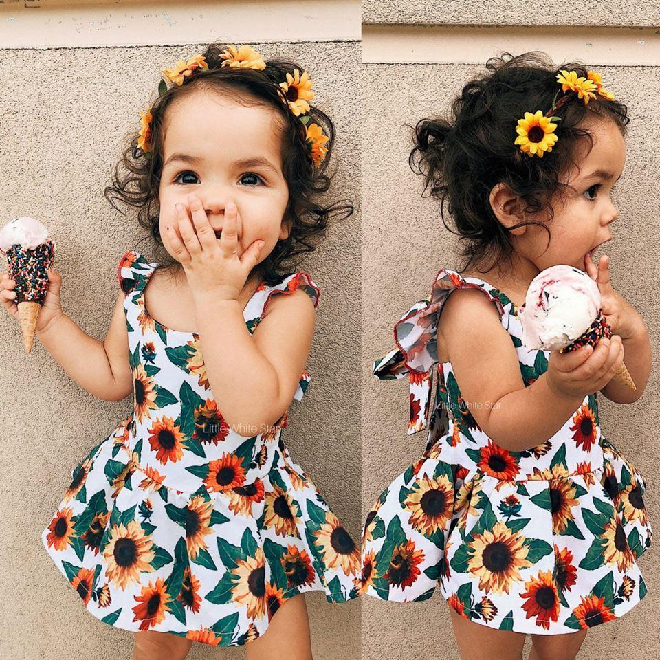 Sunflower Dress + Shorts