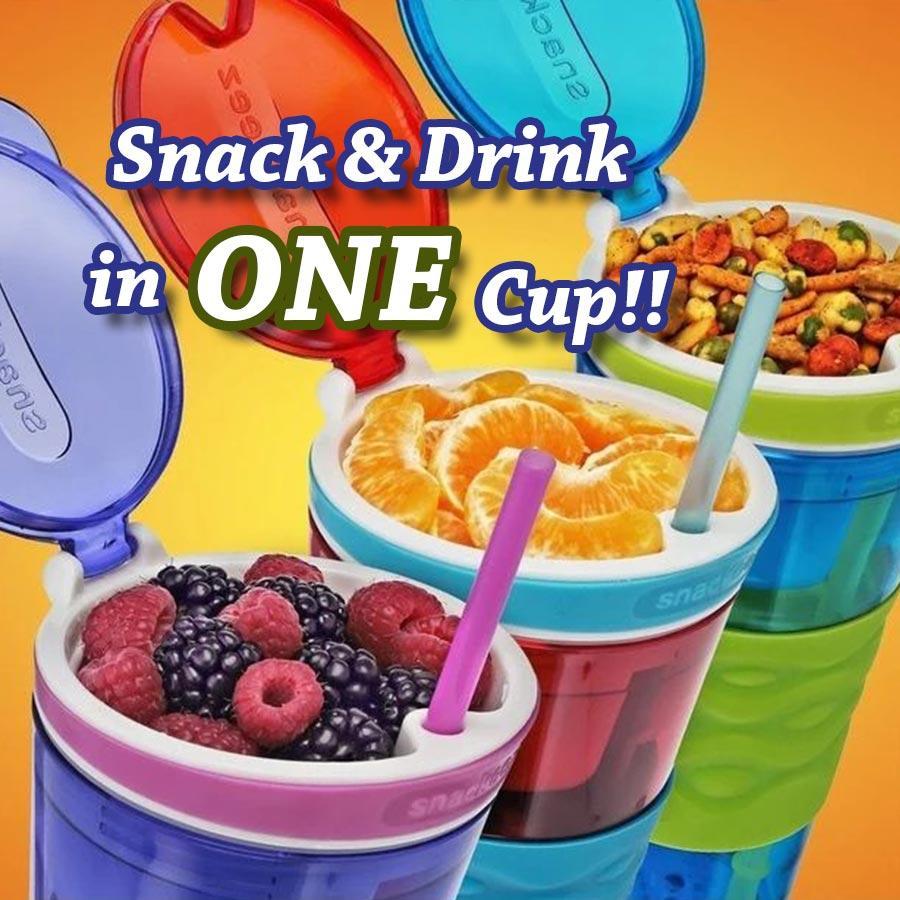 2 in 1 Snack & Drink Cup