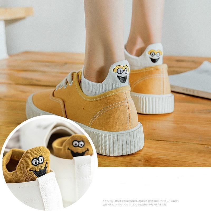 '-Hot Sale - Embroidered Cartoon Women Socks