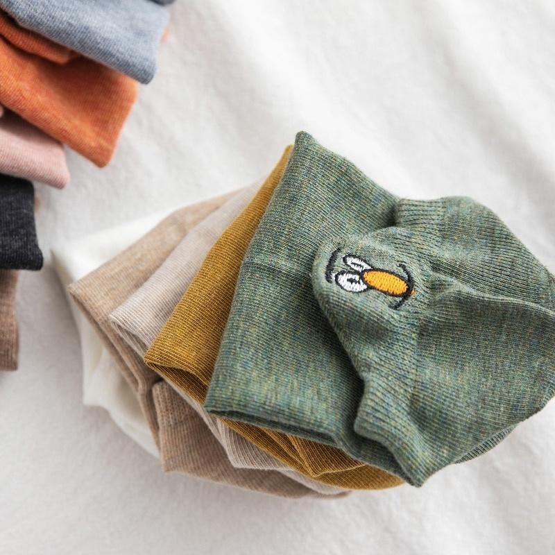 '-Hot Sale - Embroidered Cartoon Women Socks