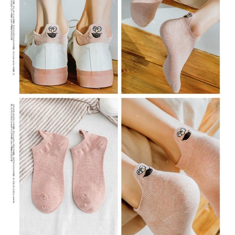 '-Hot Sale - Embroidered Cartoon Women Socks