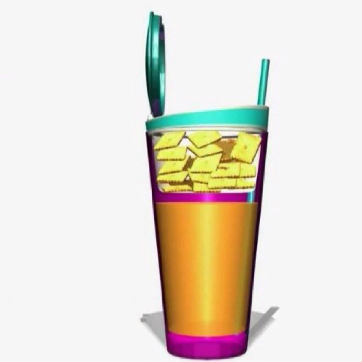 2 in 1 Snack & Drink Cup