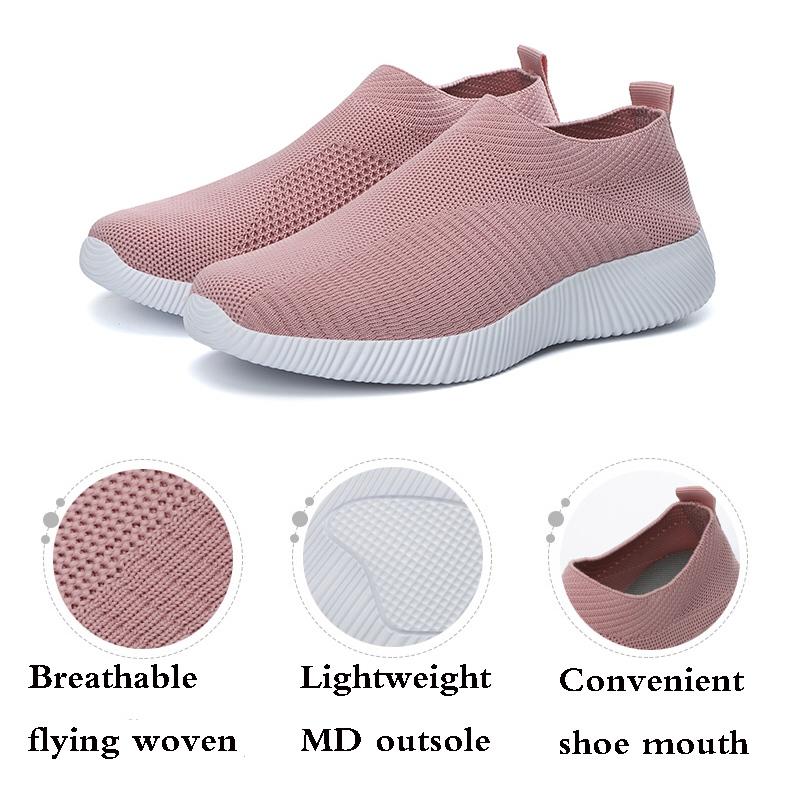 🔥Last Day Promotion 40% OFF🔥Summer Slip On Flat Plus Size Shoes