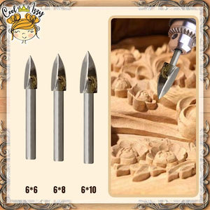 Wood Carving & Engraving Drill Bit Set