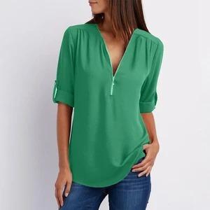 Casual V Neck T-shirt