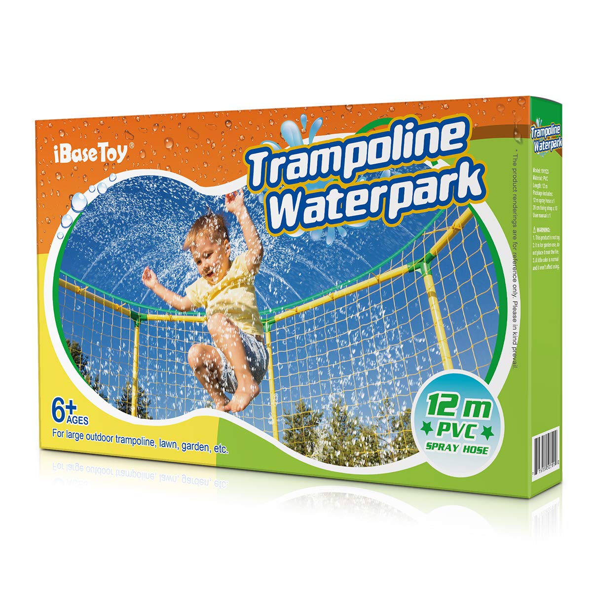 Trampoline sprinklers Waterpark