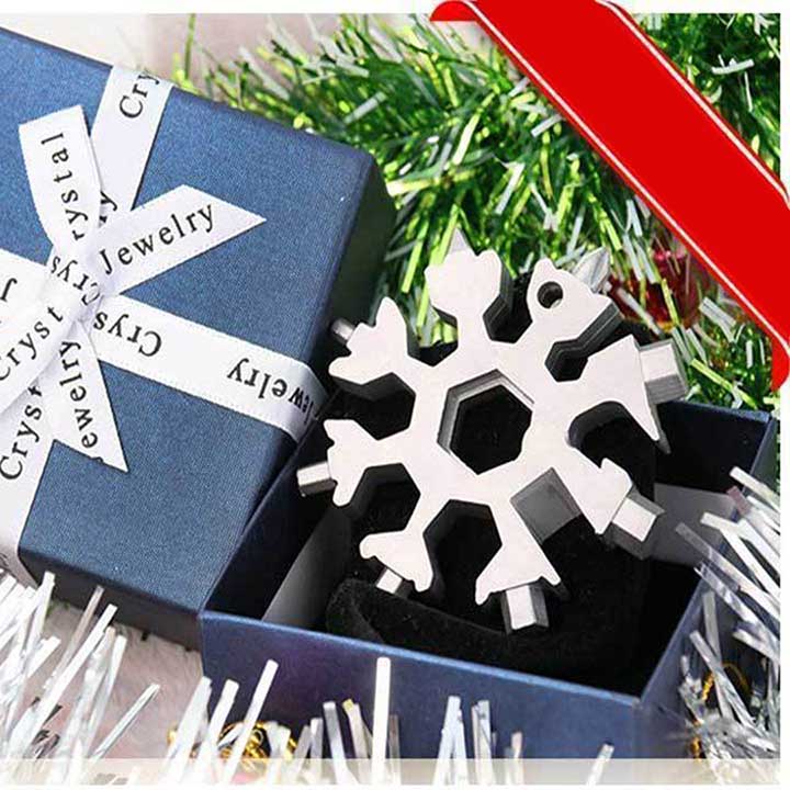 18-in-1 stainless steel snowflakes multi-tool