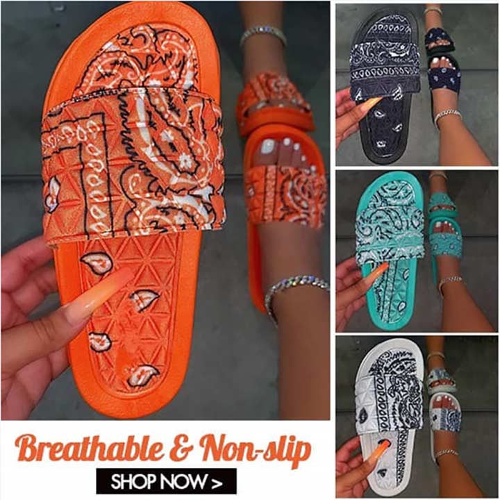 Bandana Slip-On Slippers