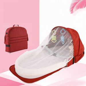 2 in 1 Portable Baby Crib Bag