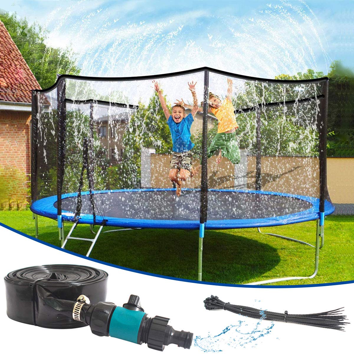 Trampoline sprinklers Waterpark