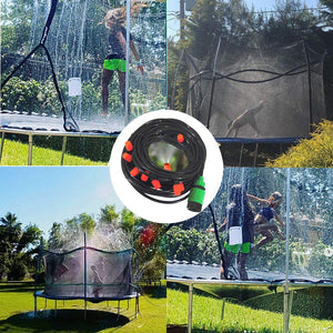 Trampoline sprinklers Waterpark