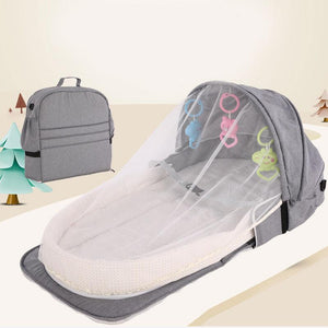 2 in 1 Portable Baby Crib Bag