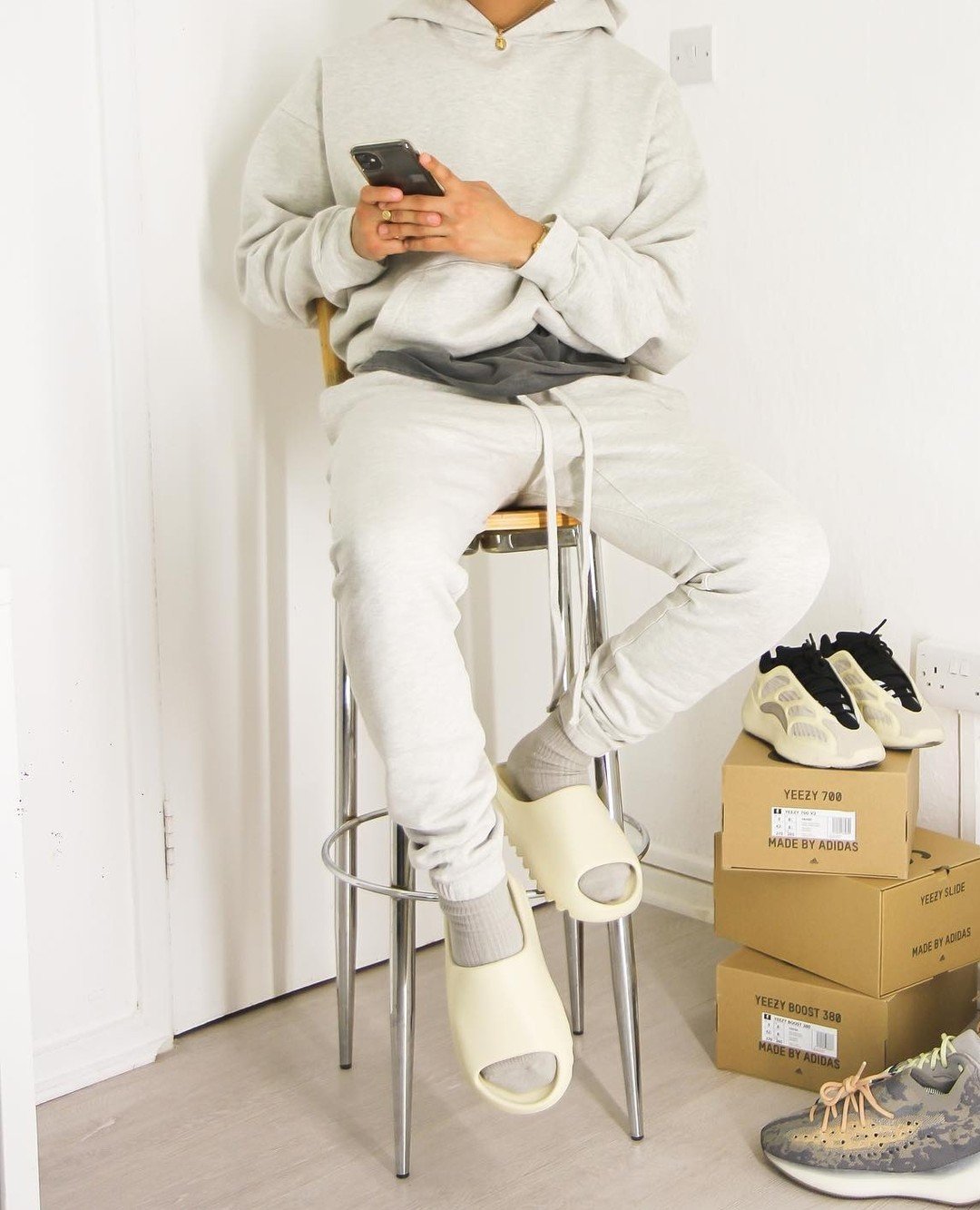 White 2 Piece Tracksuits