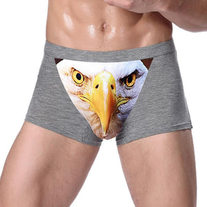 Men's 3D Sexy Fashionable Wolf Animal Boxer Briefs