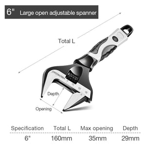 Adjustable Wrench Stainless Steel