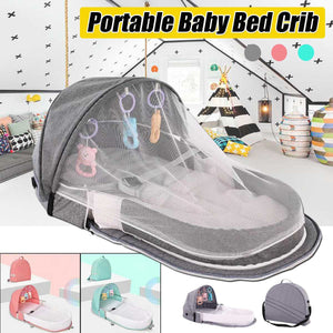 2 in 1 Portable Baby Crib Bag