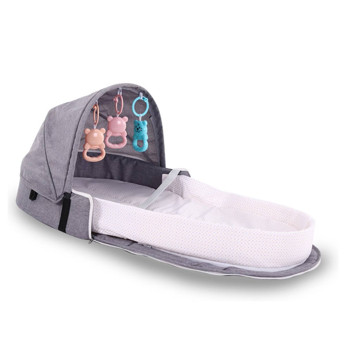 2 in 1 Portable Baby Crib Bag