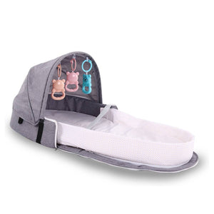2 in 1 Portable Baby Crib Bag