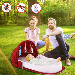 2 in 1 Portable Baby Crib Bag